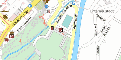 Stadtplan Orangerie  Kassel