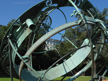 Foto Äquatorialsonnenuhr