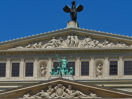 Dach der Alten Oper Fotos