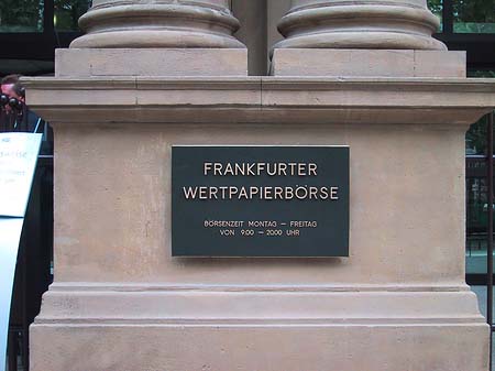 Foto Börse - Frankfurt am Main
