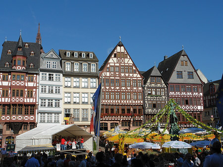 Gerechtigkeitsbrunnen auf dem Römerberg Foto 