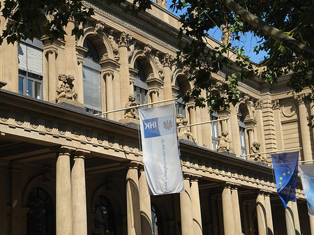 Fotos Wertpapierbörse mit Flaggen | Frankfurt am Main