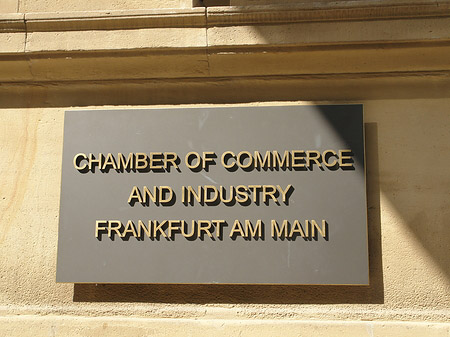 Foto Chamber of Commerce and Industrie Frankfurt am Main