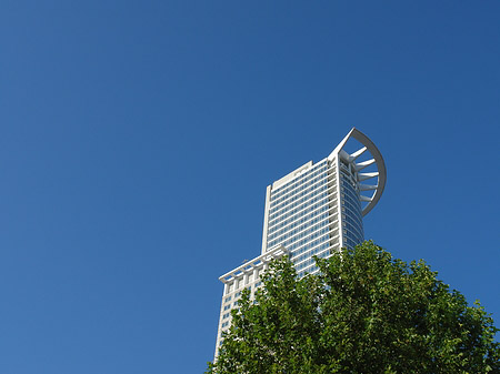 Fotos Westendtower mit Baum | Frankfurt am Main
