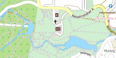 Stadtplan Gemäldegalerie Alte Meister  Kassel